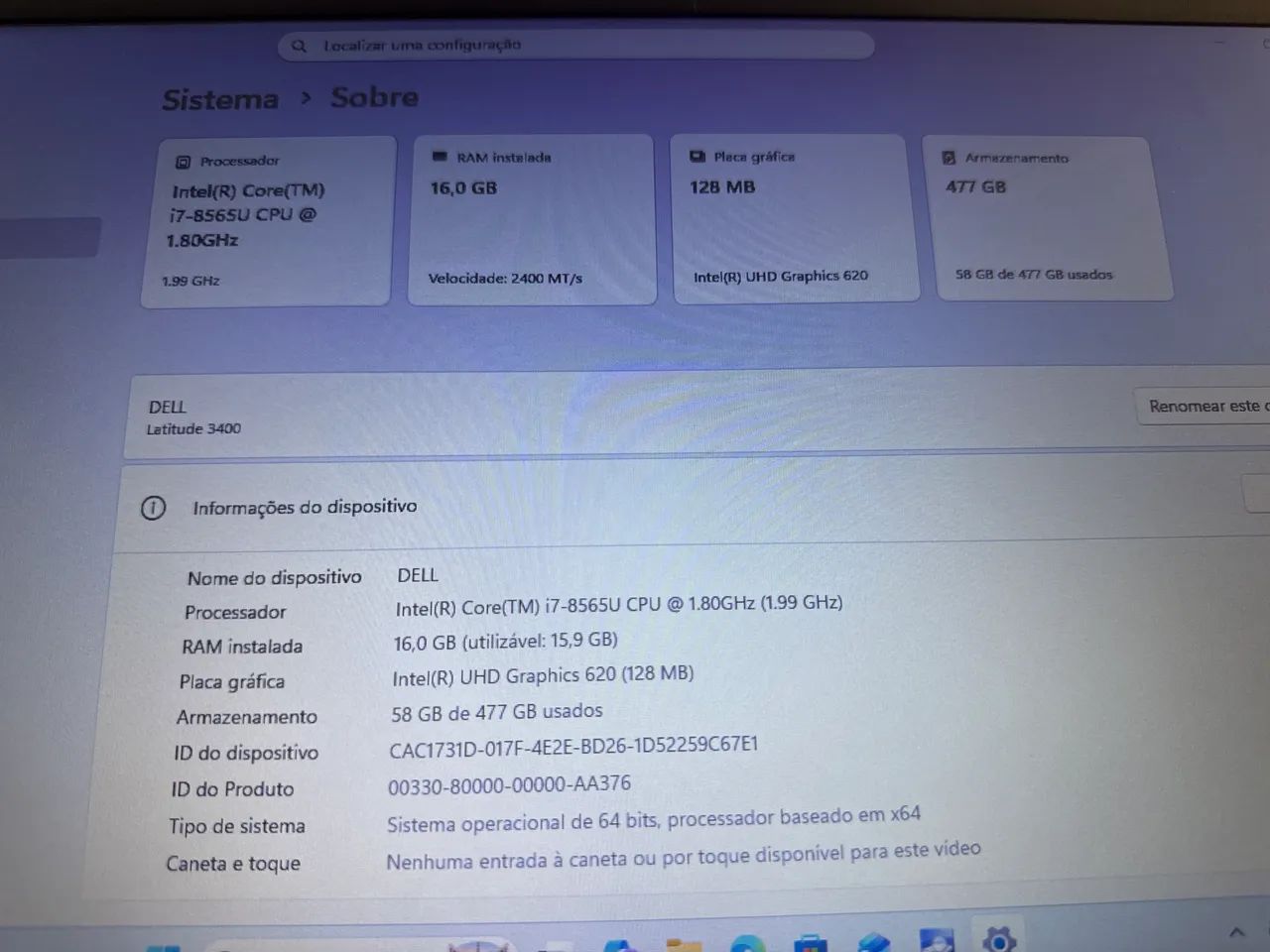 Notebook Dell Latitude 3400 - Foto 4