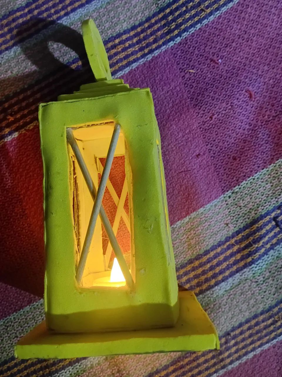 Mini Luminária de Led artesanal*nova*! - Foto 3