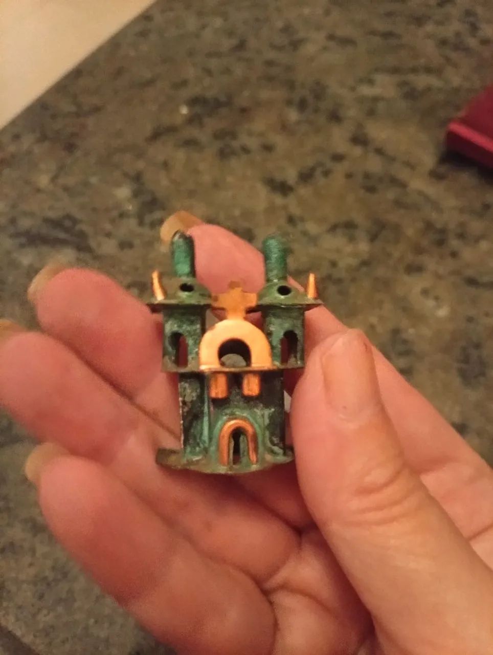 Miniatura igreja em cobre da Ucrânia  - Foto 2