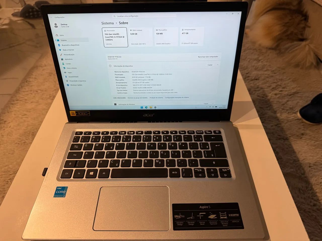 Vendo Notebook Acer - Foto 4