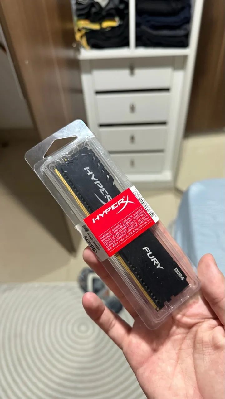 MEMÓRIA RAM DDR4 HyperX Fury 2x8GB  - Foto 4