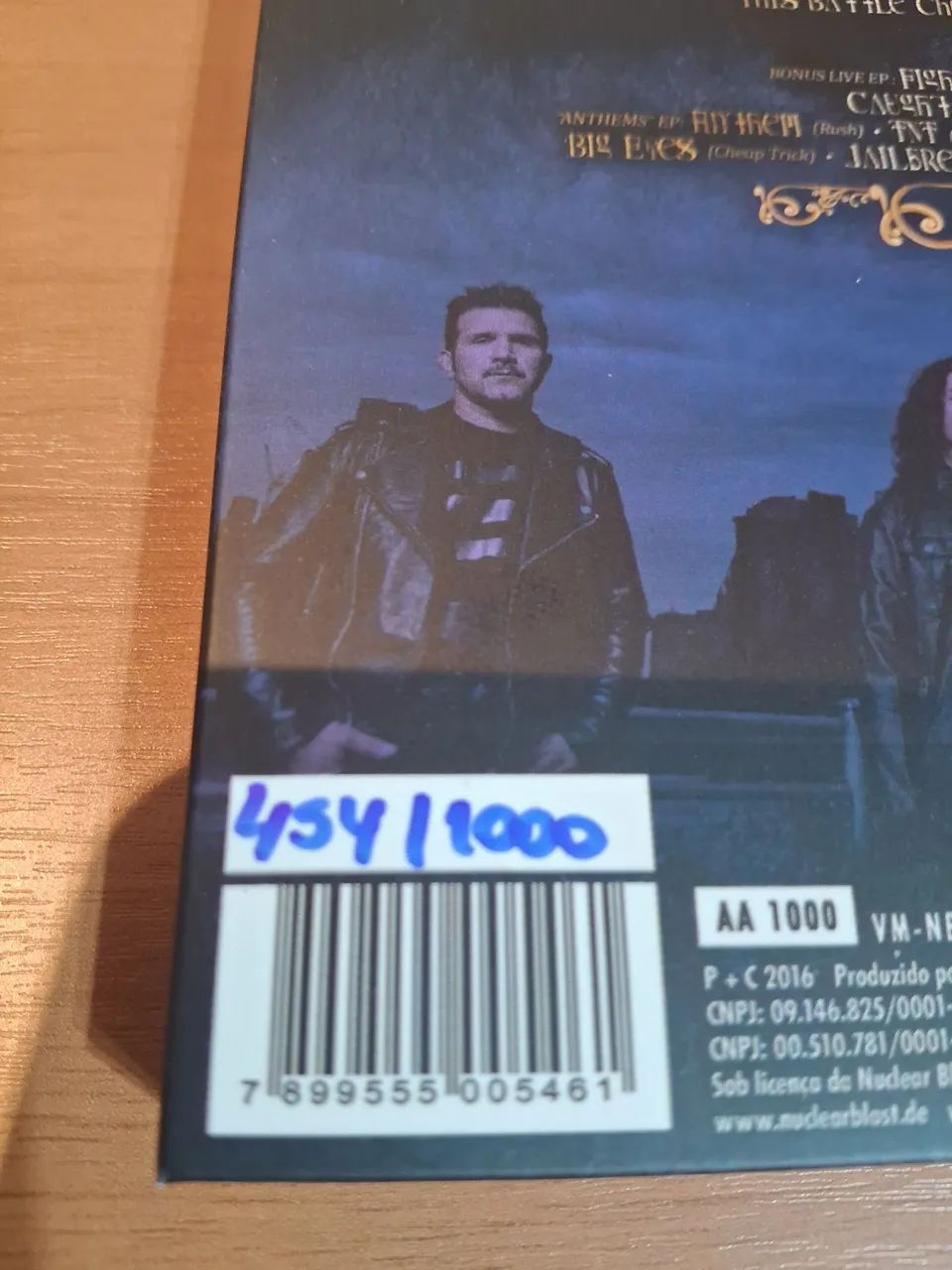 Anthrax- For All Kings- cd duplo - digipack - numerado a mão