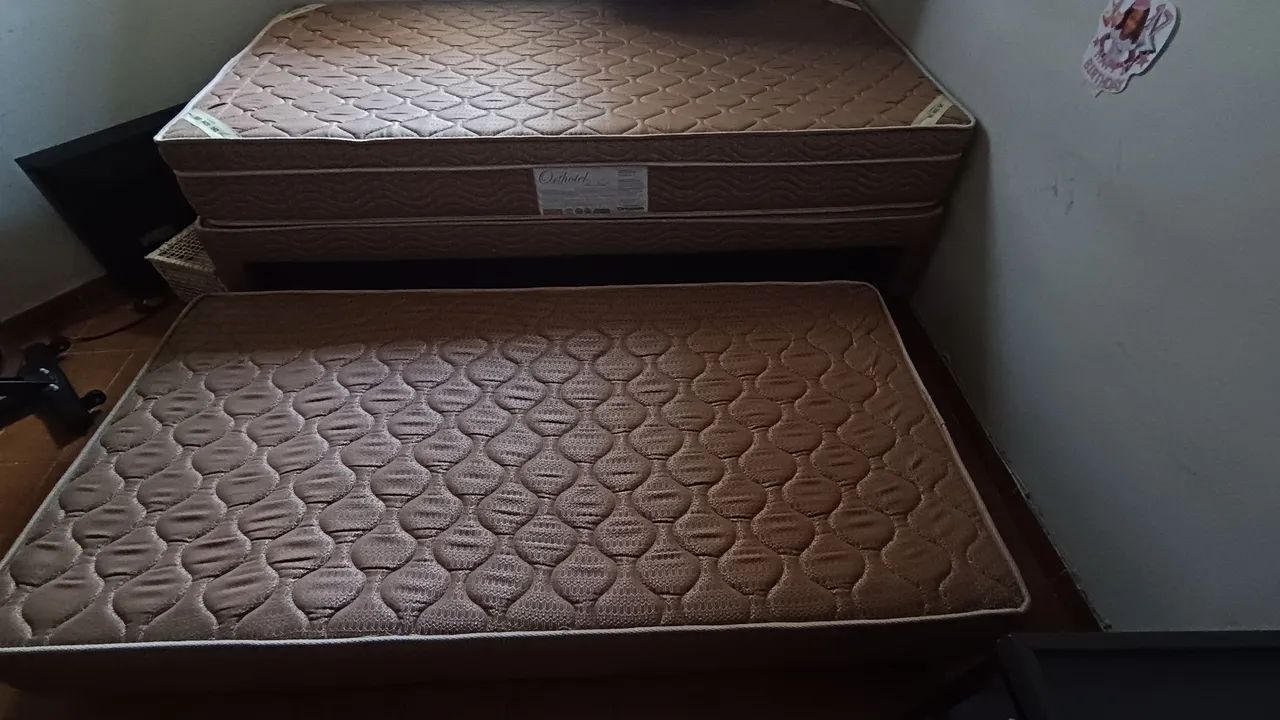 Cama box solteiro e casal. - Foto 4