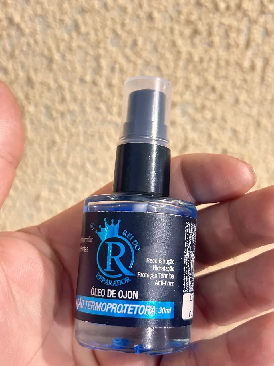 Óleo reparador profissional para cabelos 