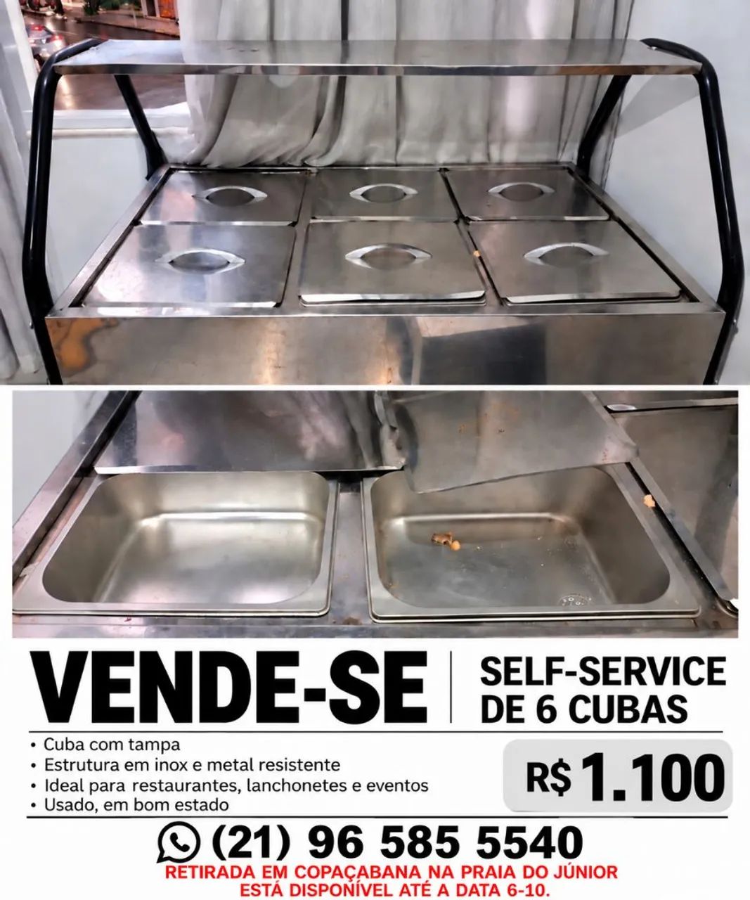 Selvservice 7 cubas 
