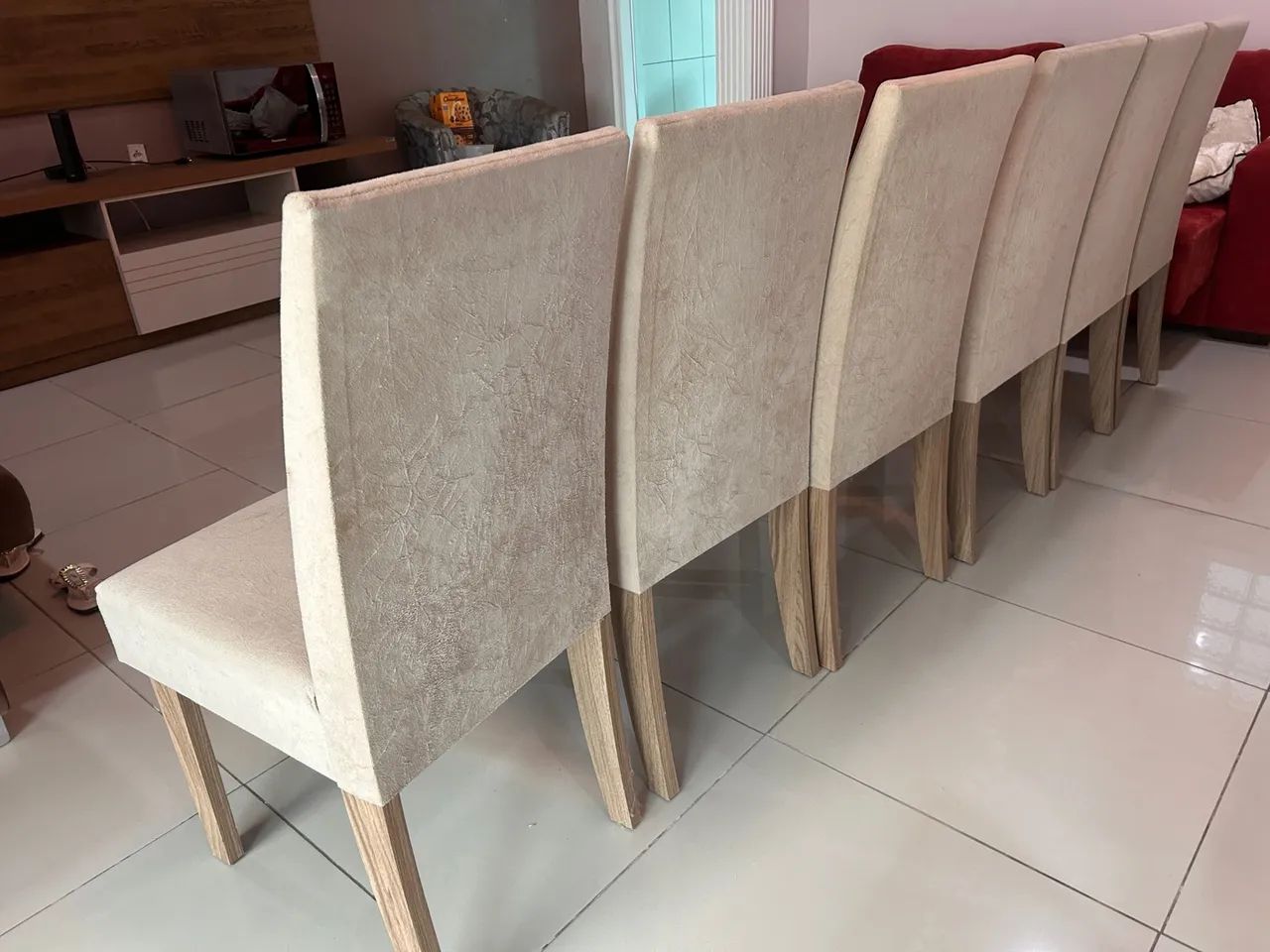 Conjunto de cadeiras 6 peças - Foto 4