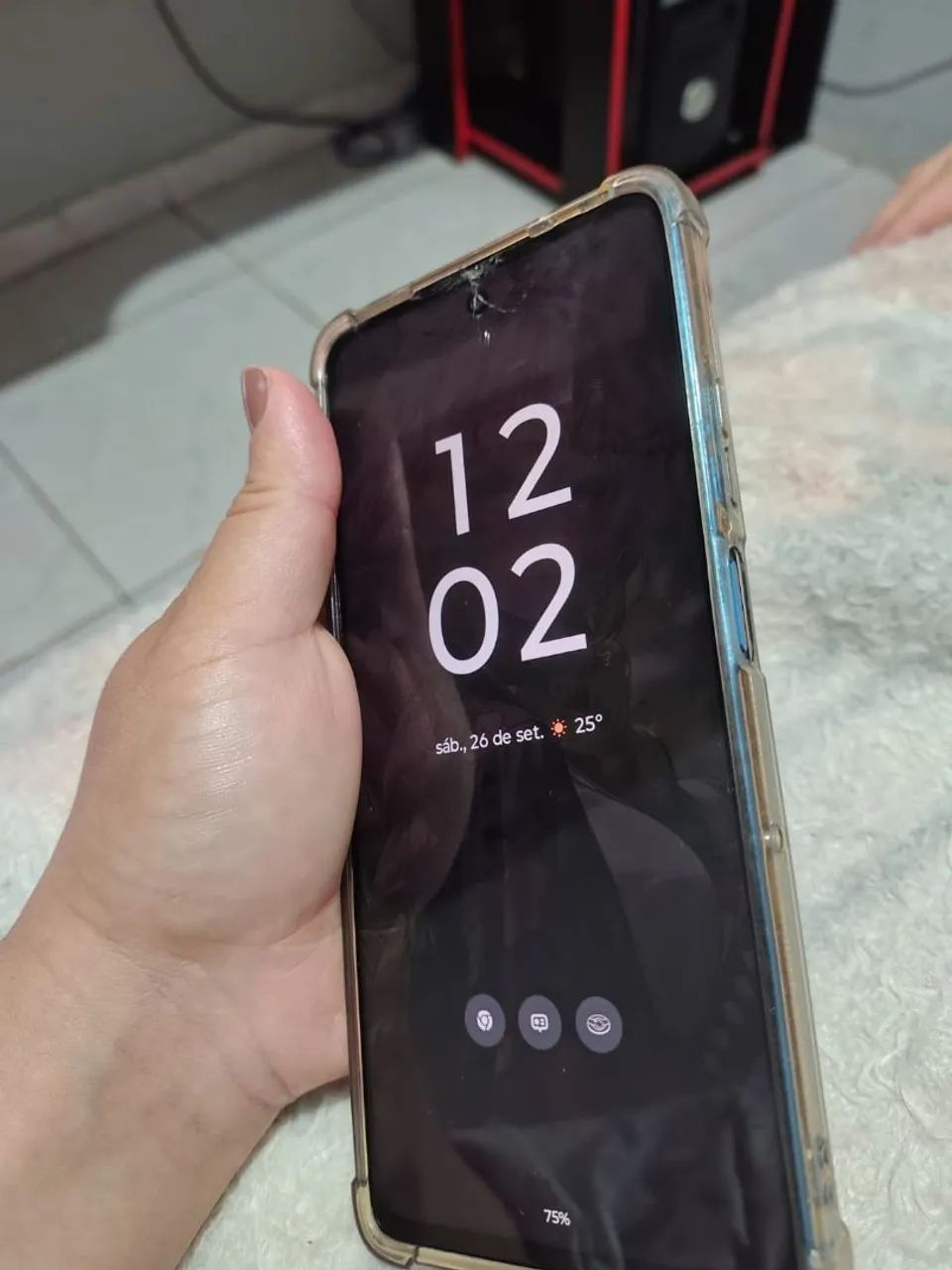 Vendo moto G 75 usado - Foto 4