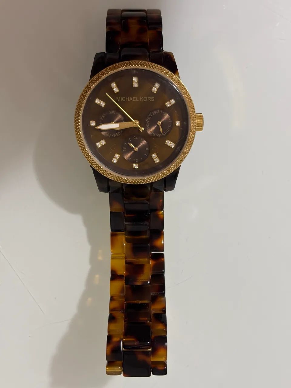 Relógio Michael Kors MK-5038 (Ritz Tortoise) novo e original - Foto 2