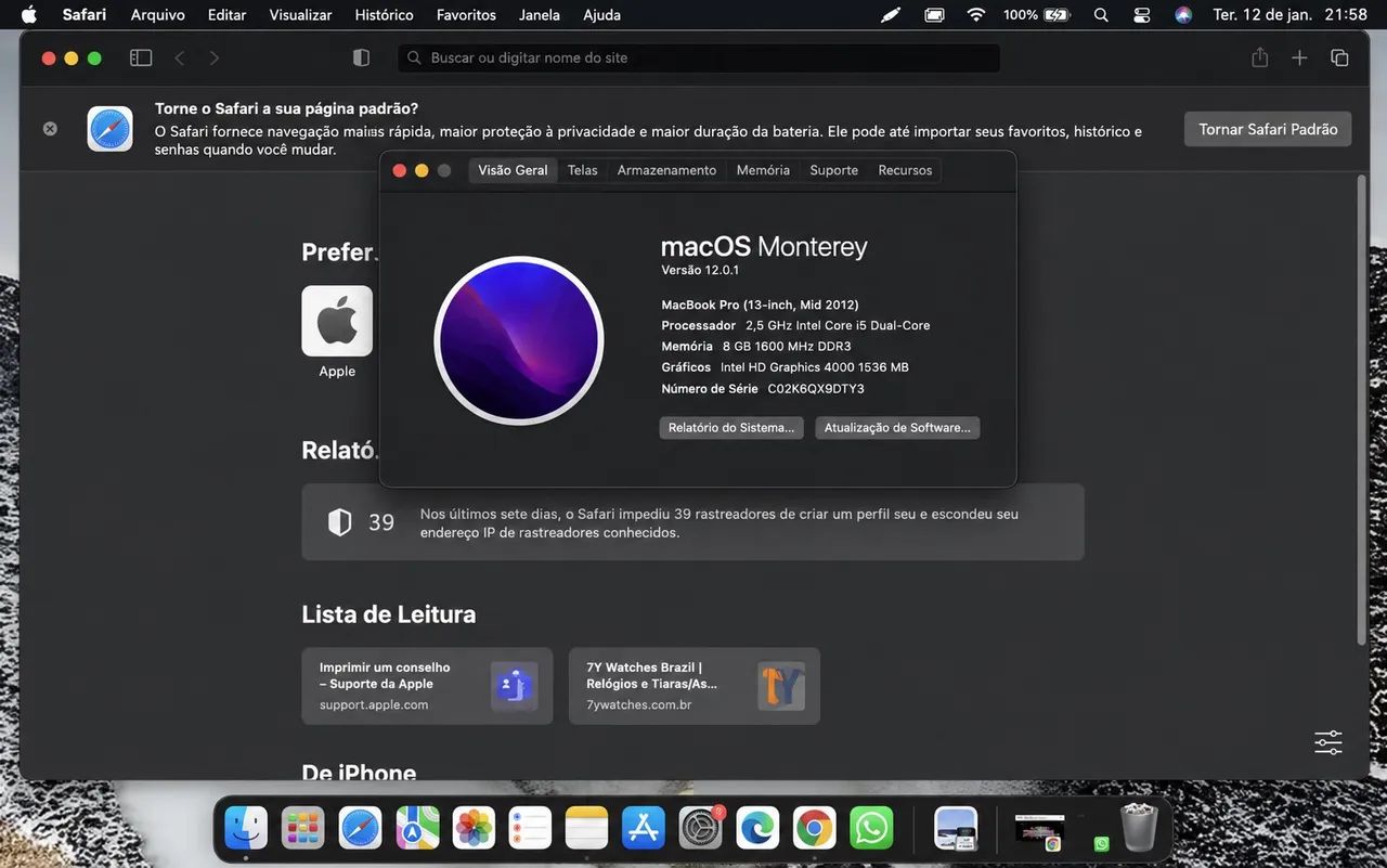 MACBOOK PRO 13? - SSD 240 GB + 8 GB RAM