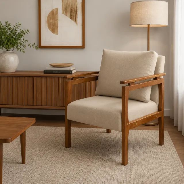 Poltrona Decorativa Arkell Dallas - Foto 4