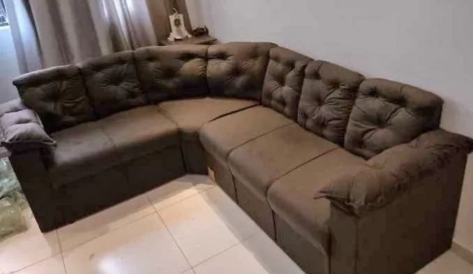 QUEIMA DE ESTOQUE SOFÁ DE CANTO PAGAMENTO NA ENTREGA. - Foto 2