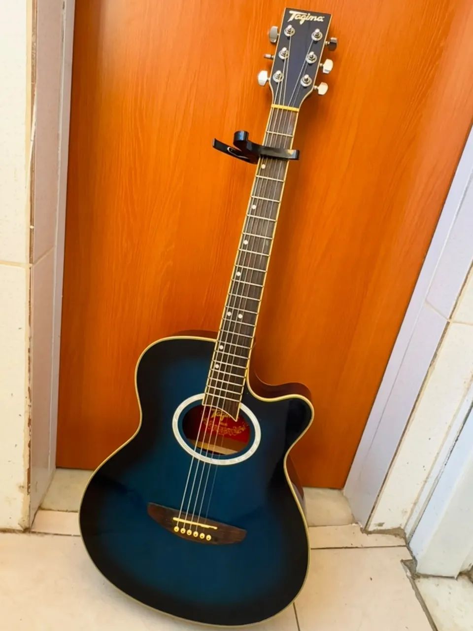 Violão Tagima Azul + Case e Capotraste