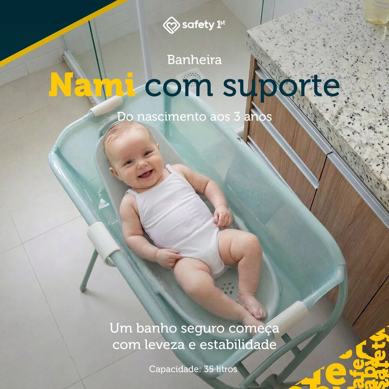Banheira para bebê Nami com redutor - Foto 3