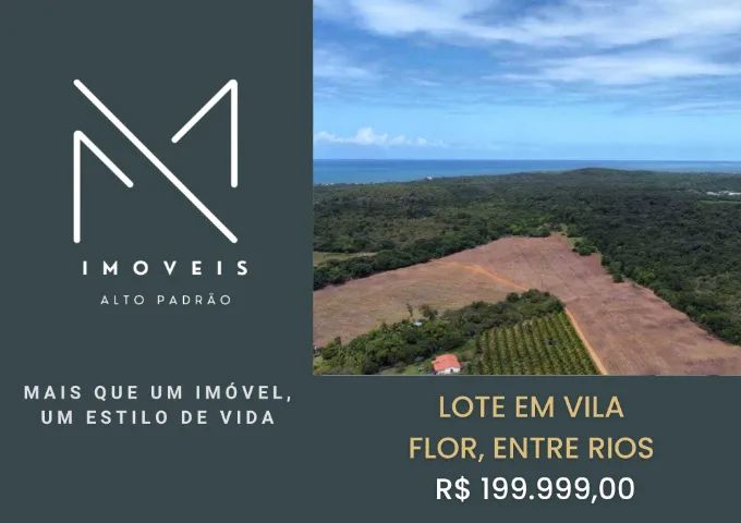 TERRENO EM VILA FLOR 