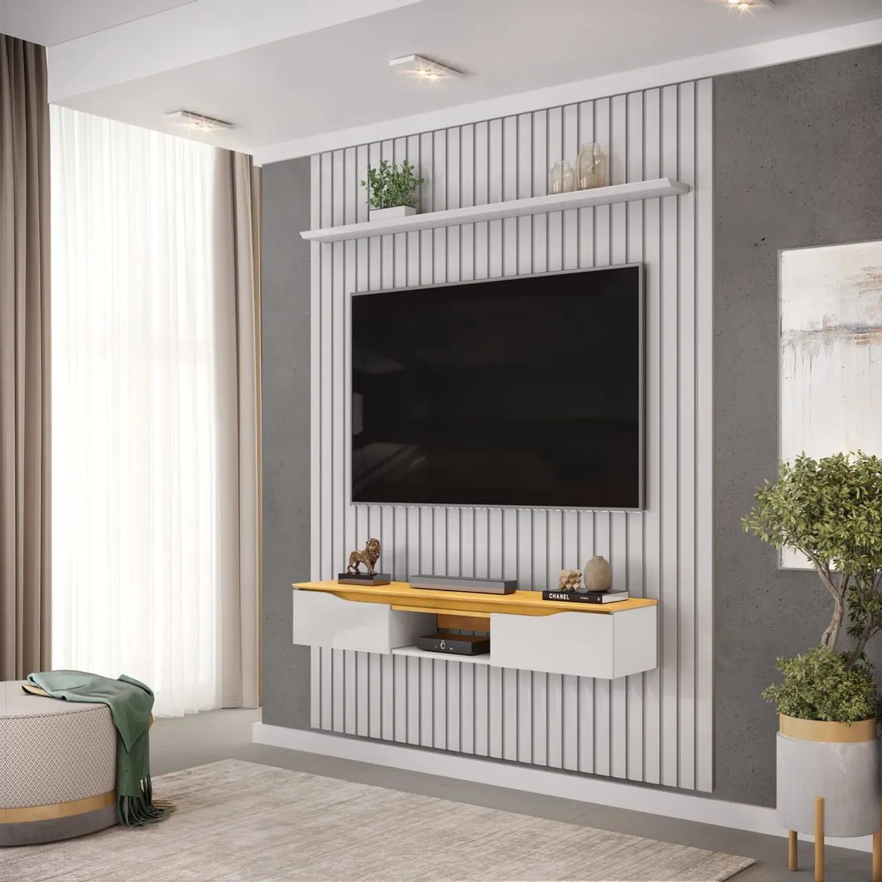 Isac Slatted Panel436600514513489921