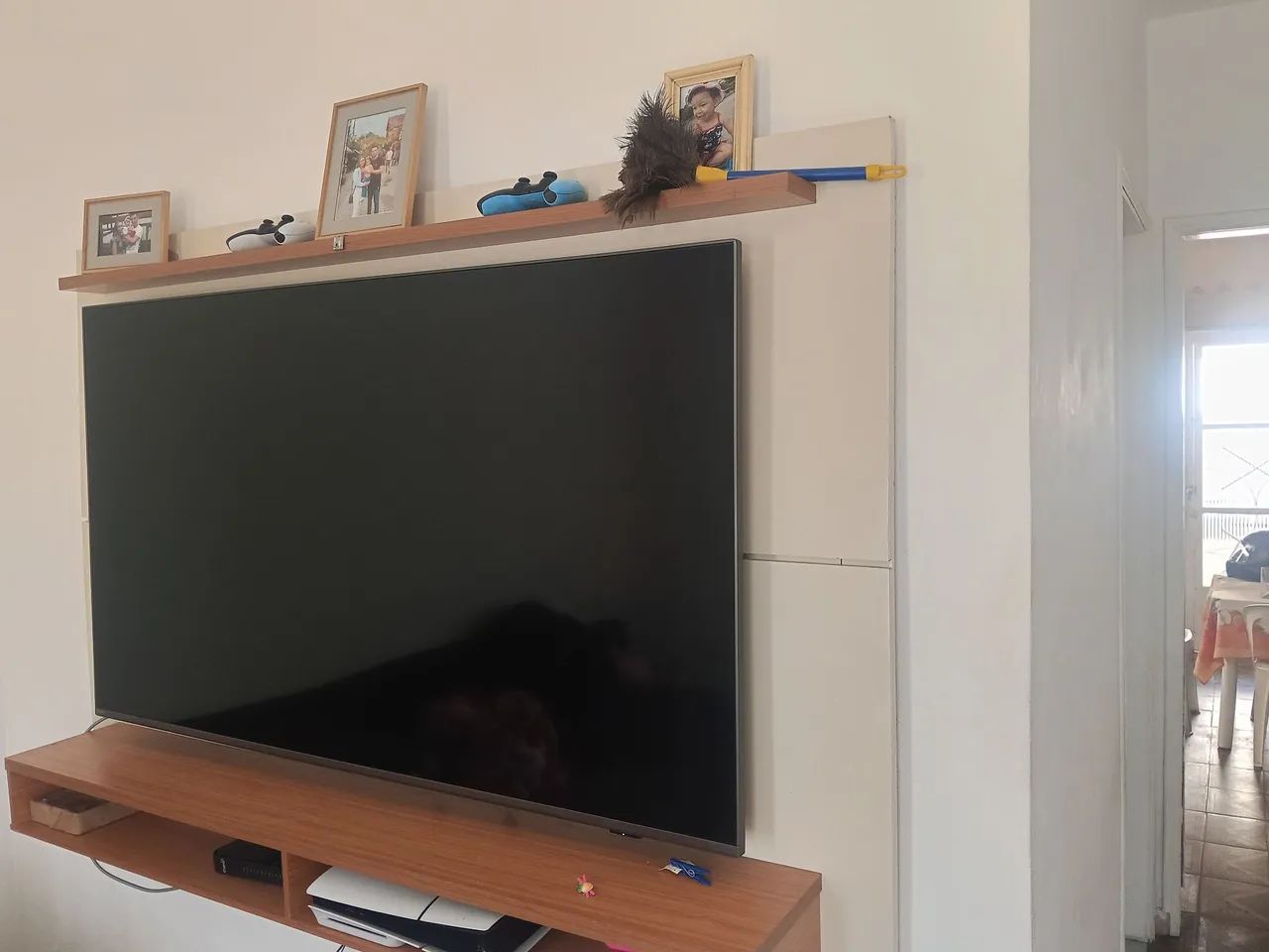 Tv Philips 4k 65 Ambilight + painel tv  - Foto 3