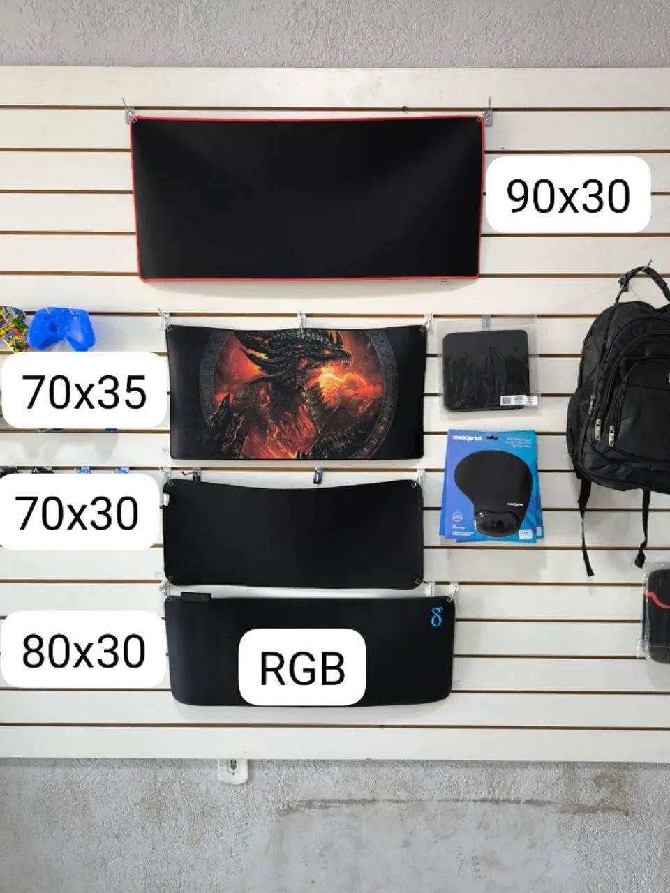 Mouse Pad Gamer Extra Grande - Vários Modelos