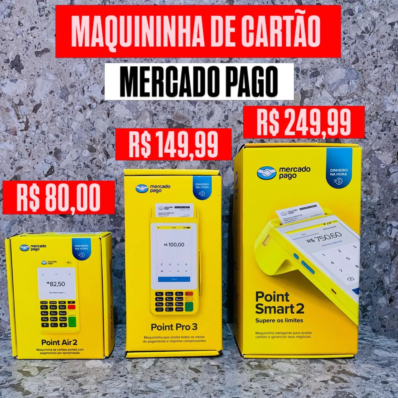 MAQUININHA DE CARTÃO 