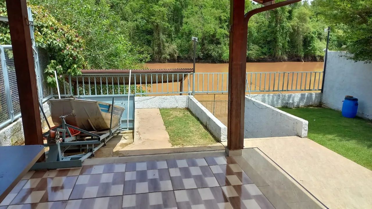 Rancho beira Rio Piracicaba