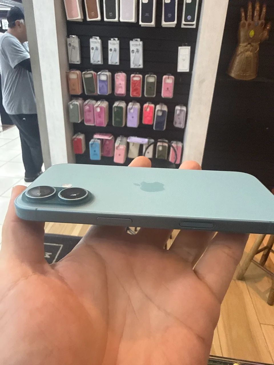 Iphone 17 256 - Verde - Semi-Novo - Foto 3
