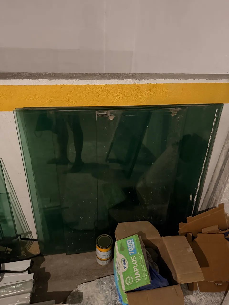 Vidro e alumínio para parapeito - Foto 2