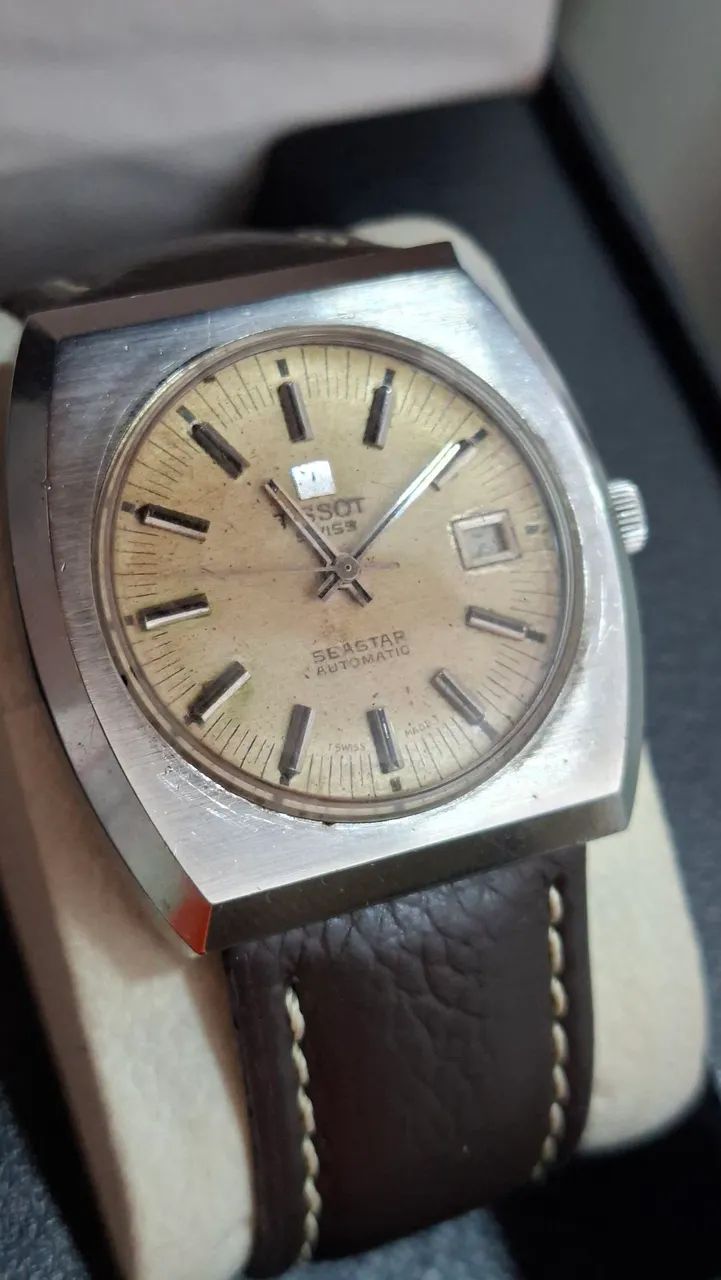 Relógio tissot visodate seastar automátic anos 70 - Foto 3