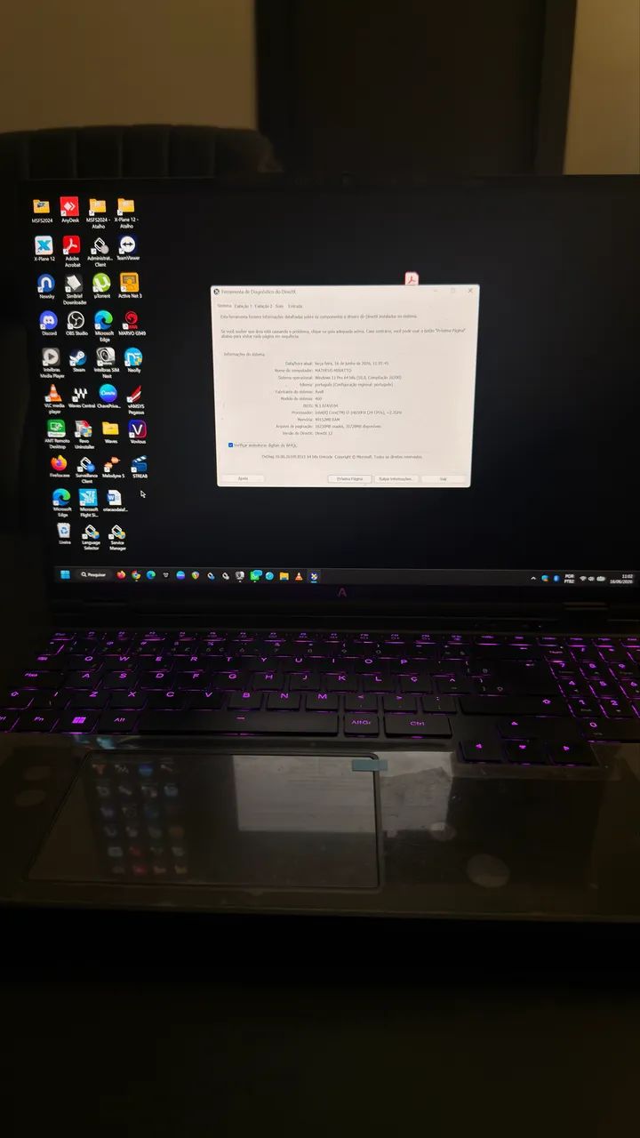 Vendo Notebook Gamer Avell 460 Com Garantia - Foto 4