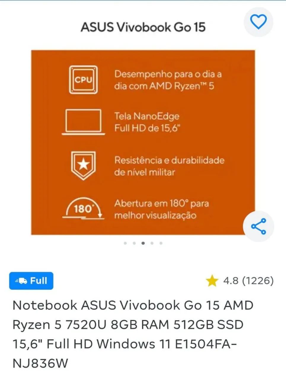 Notebook impecável, sem marcas de uso - Foto 3