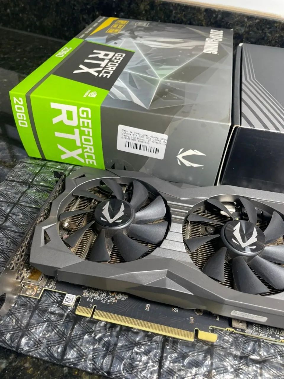 Placa de Vídeo - Nvidia 2060 Geforce RTX