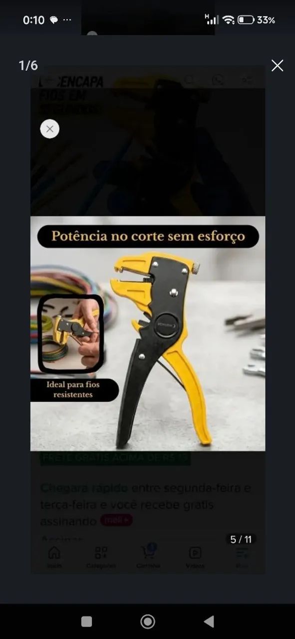 Alicate decapador 
