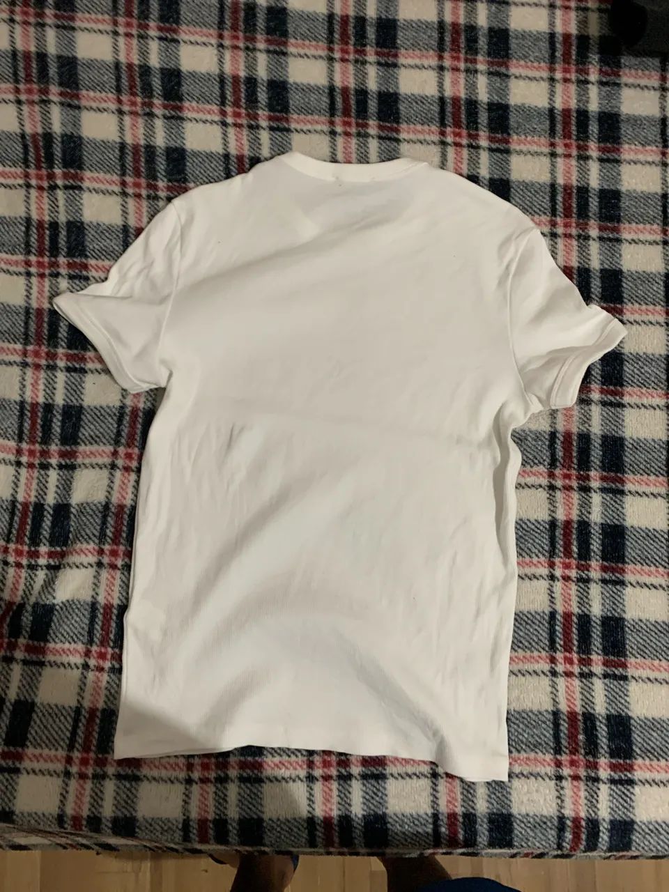 Camiseta Canelada Branca - ZARA - Foto 5
