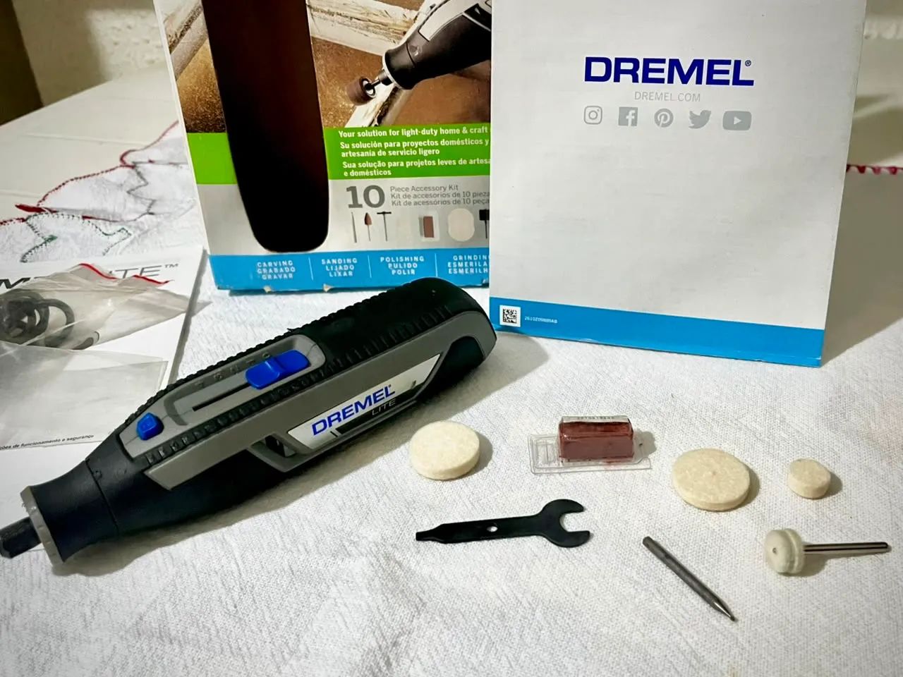 Kit Dremel Lite com Acessórios - Foto 2