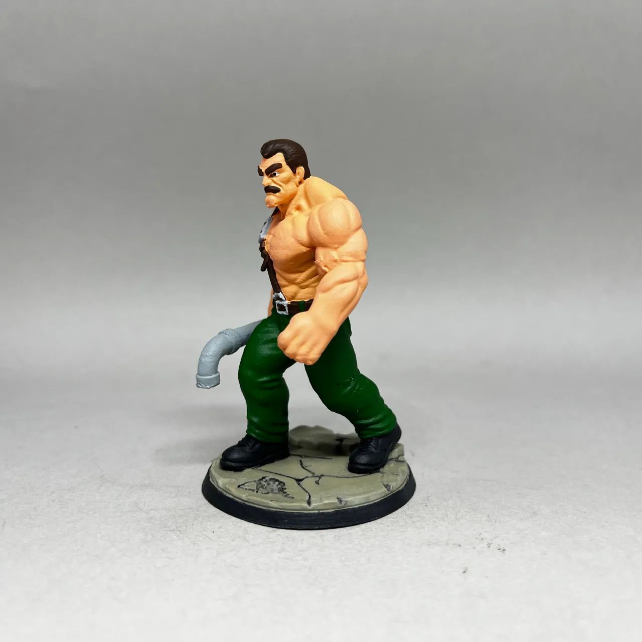 Miniatura Mike Haggar Final Fight Impressão 3D - Foto 2