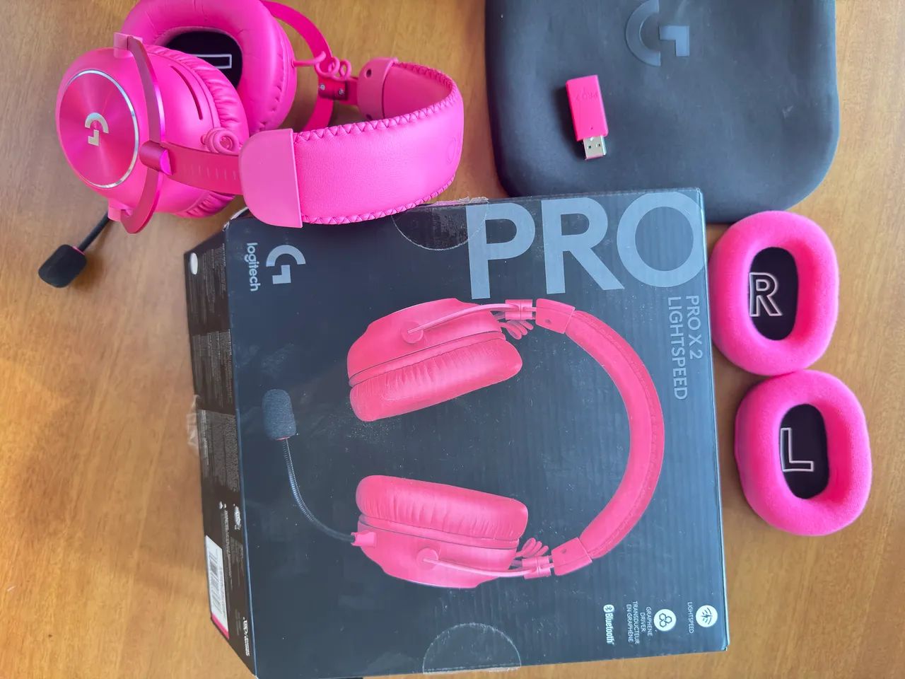 HEADSET GAMER LOGITECH G PRO X2 LIGHSPEED SEM FIO  - Foto 4