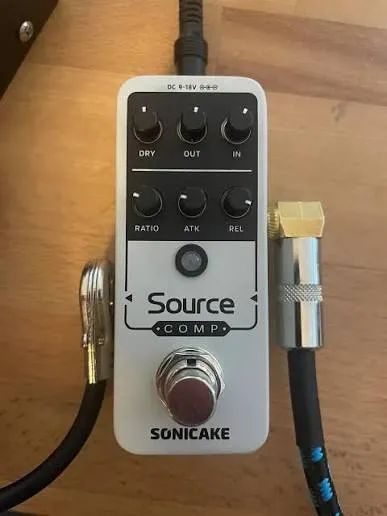 Pedal Guitarra Compressor Sonicake Source Comp