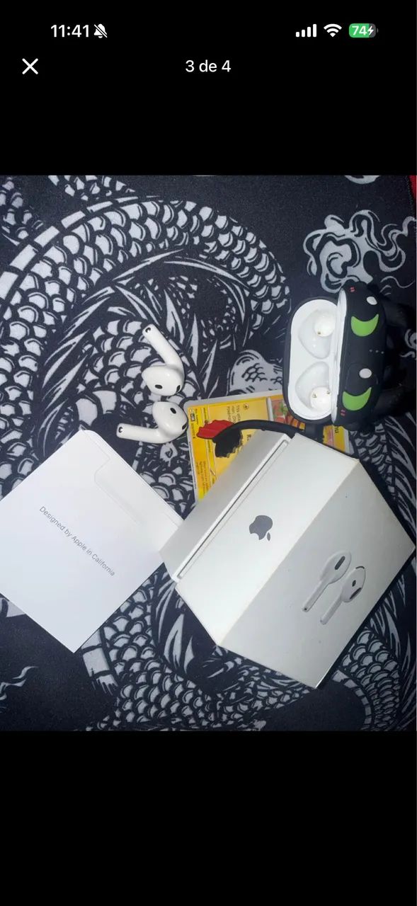 VENDE-SE AIPORDS 4 ORIGINAL APPLE? - Foto 4