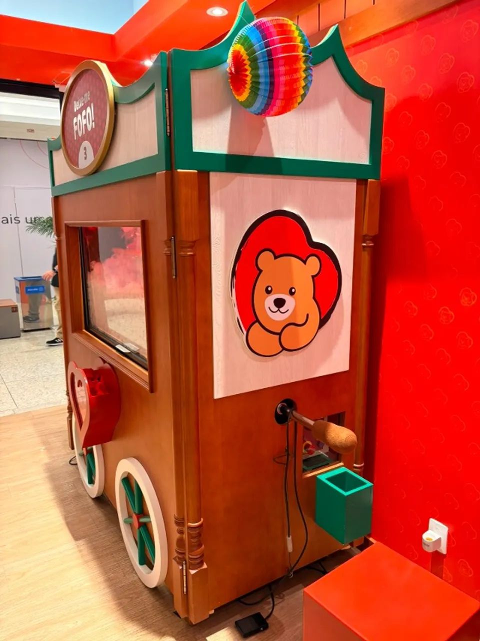 Máquina de encher pelúcias 