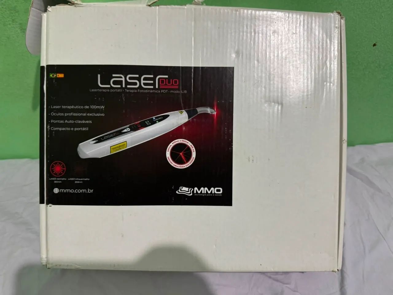 Vendo laser DUO MMO usado apenas para teste .  - Foto 2