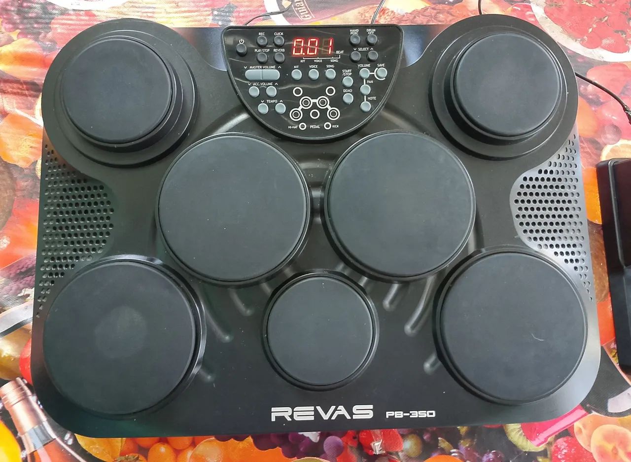 Bateria eletrônica revas PB-350 - Foto 2