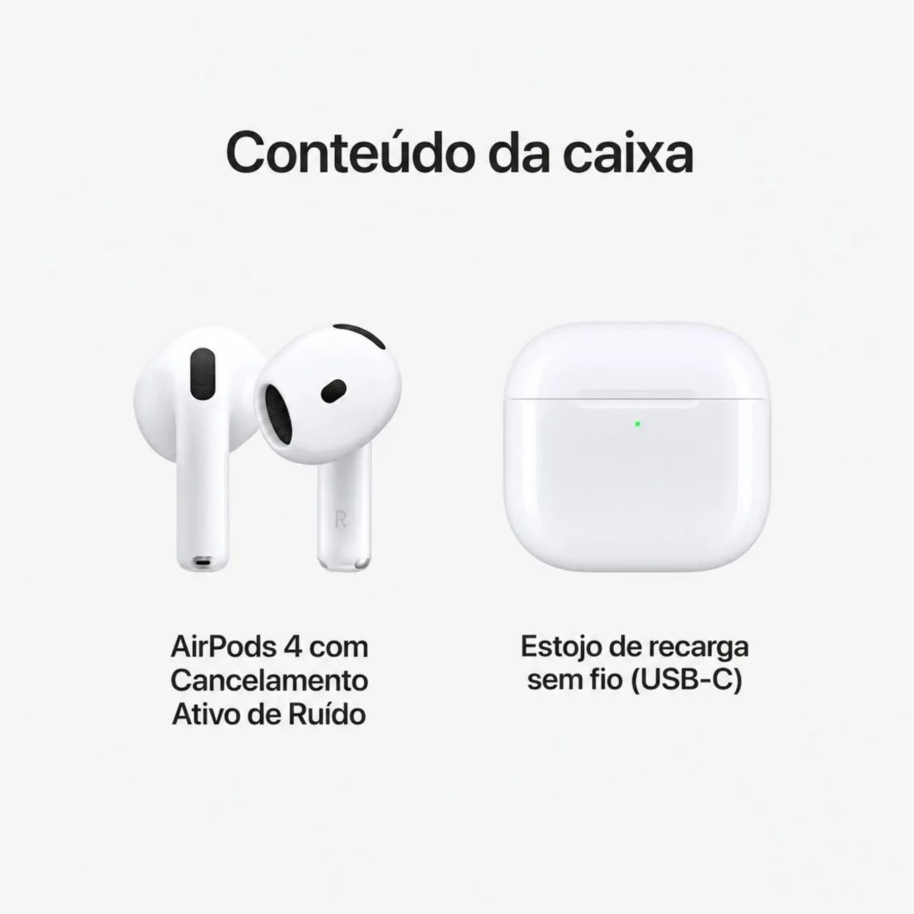 Apple AirPods 4 ANC Cancelamento Ativo | Original | Lacrado