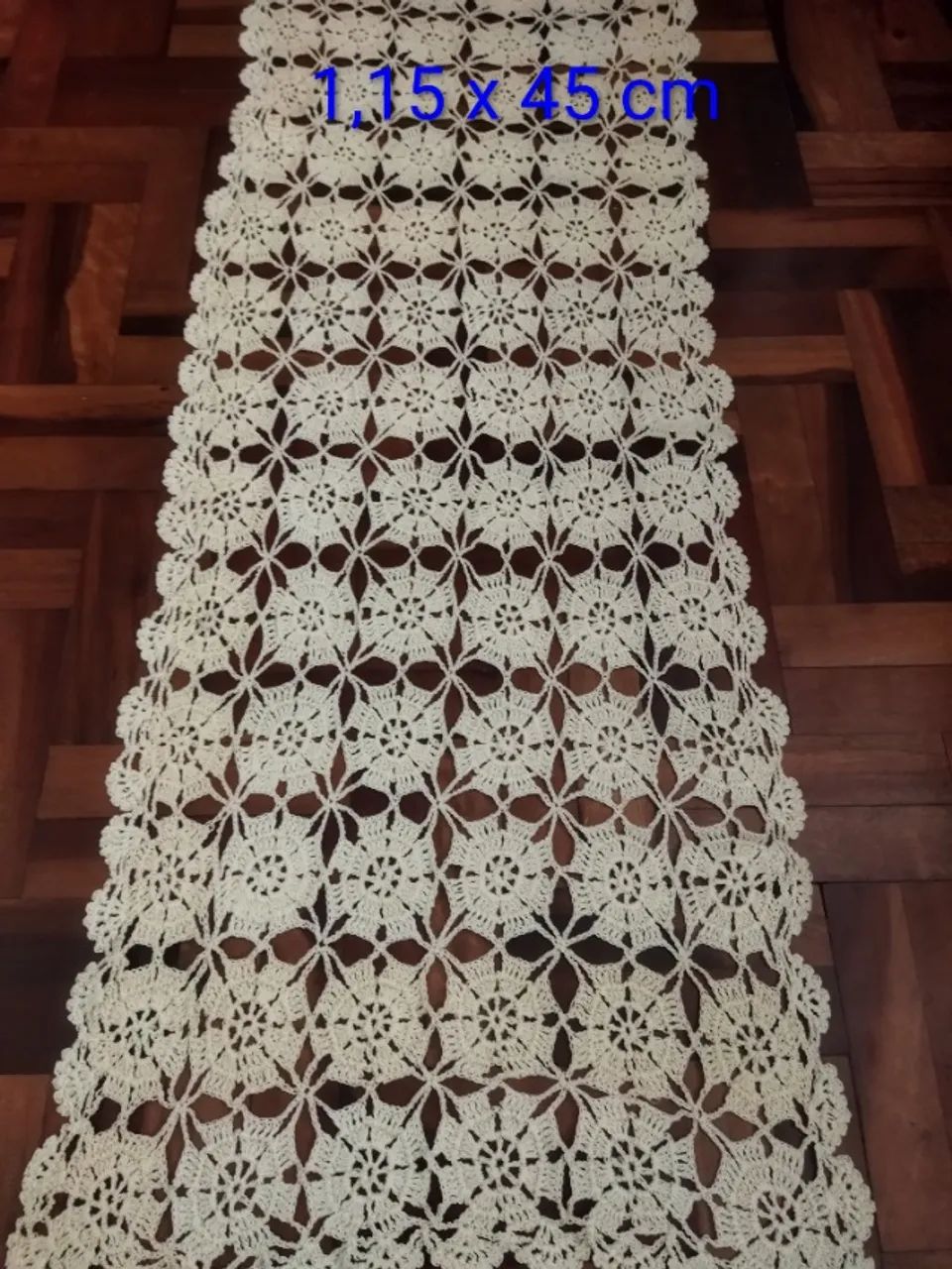 Jogo crochê creme  - Foto 4