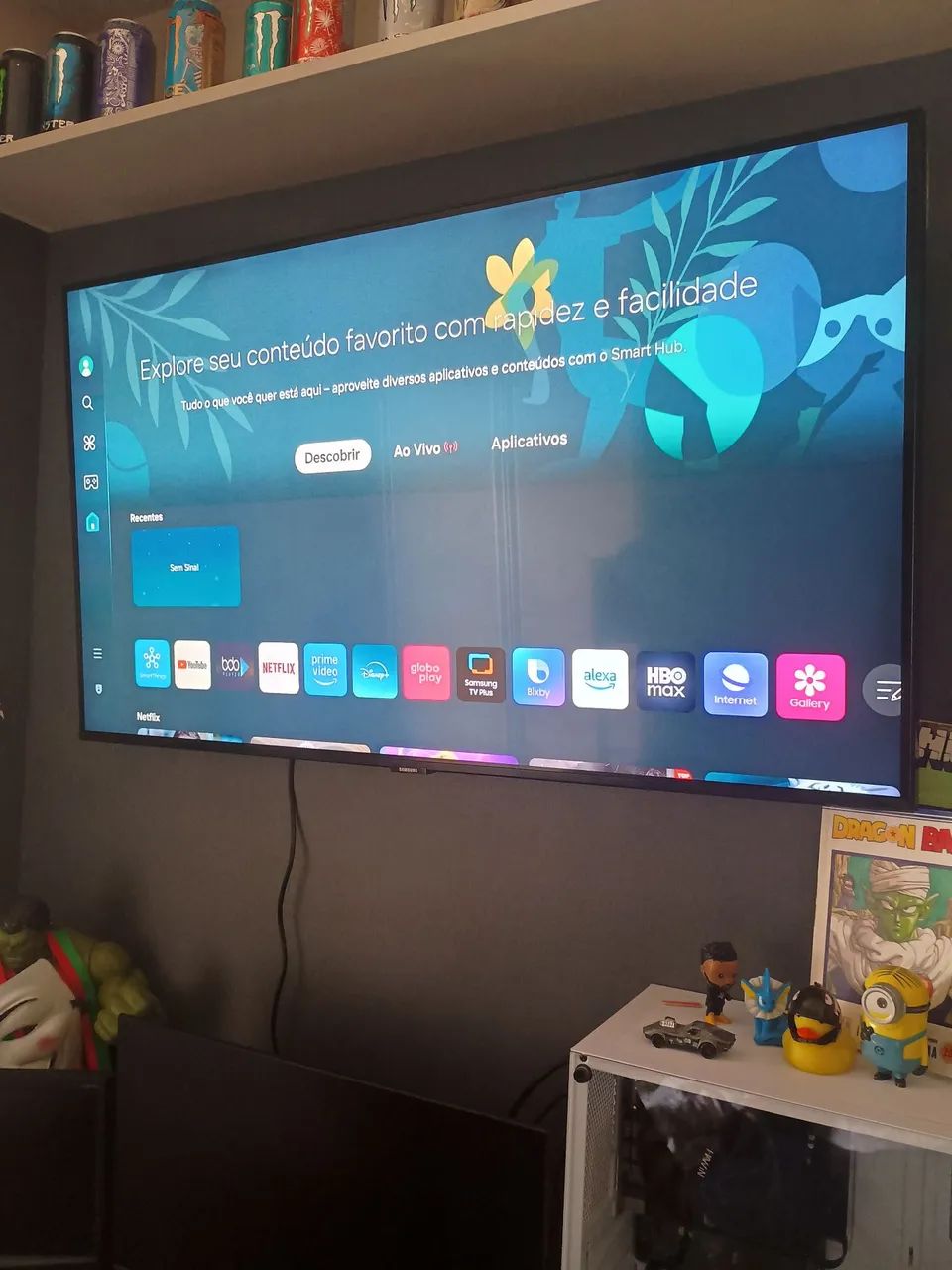 Tv Samsung 50 polegadas C/ Xbox integrado ( já está no valor mínimo)