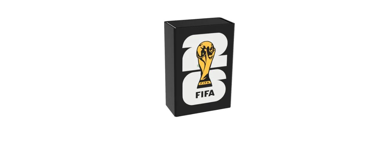 Estojo para figurinhas da Copa do Mundo de 2026