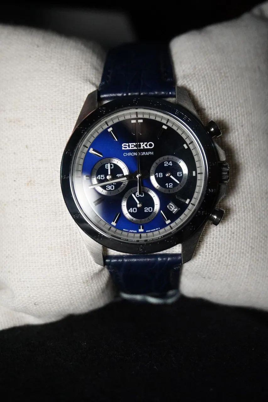 Seiko Spirit Chrono Ref. SBTR019 Azul - Foto 3