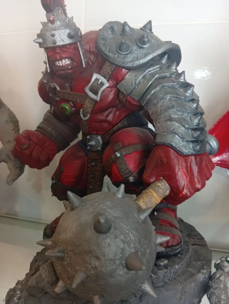 Hulk red 3D feito em resina . - Foto 3