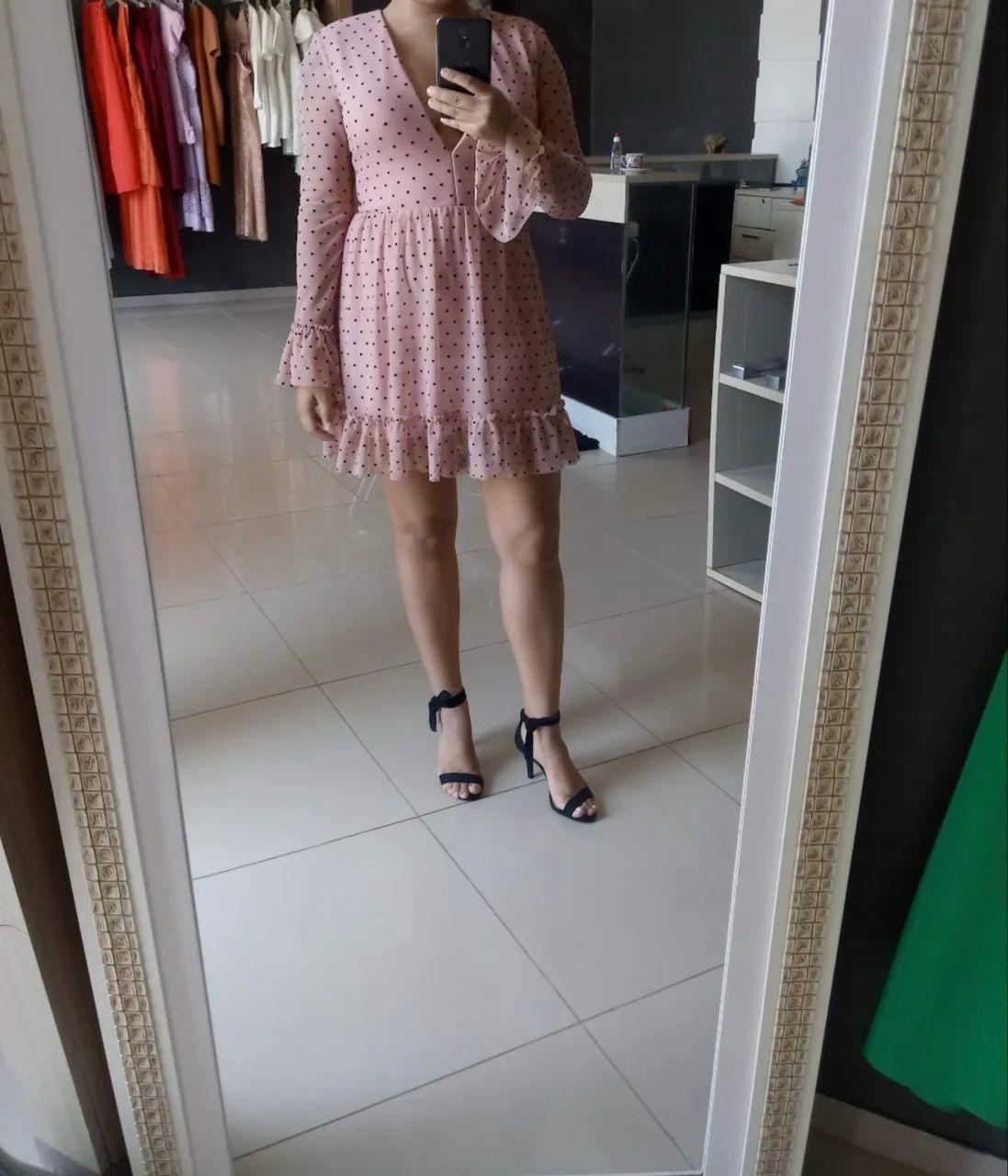 Vestido rosa Cloude - Foto 3