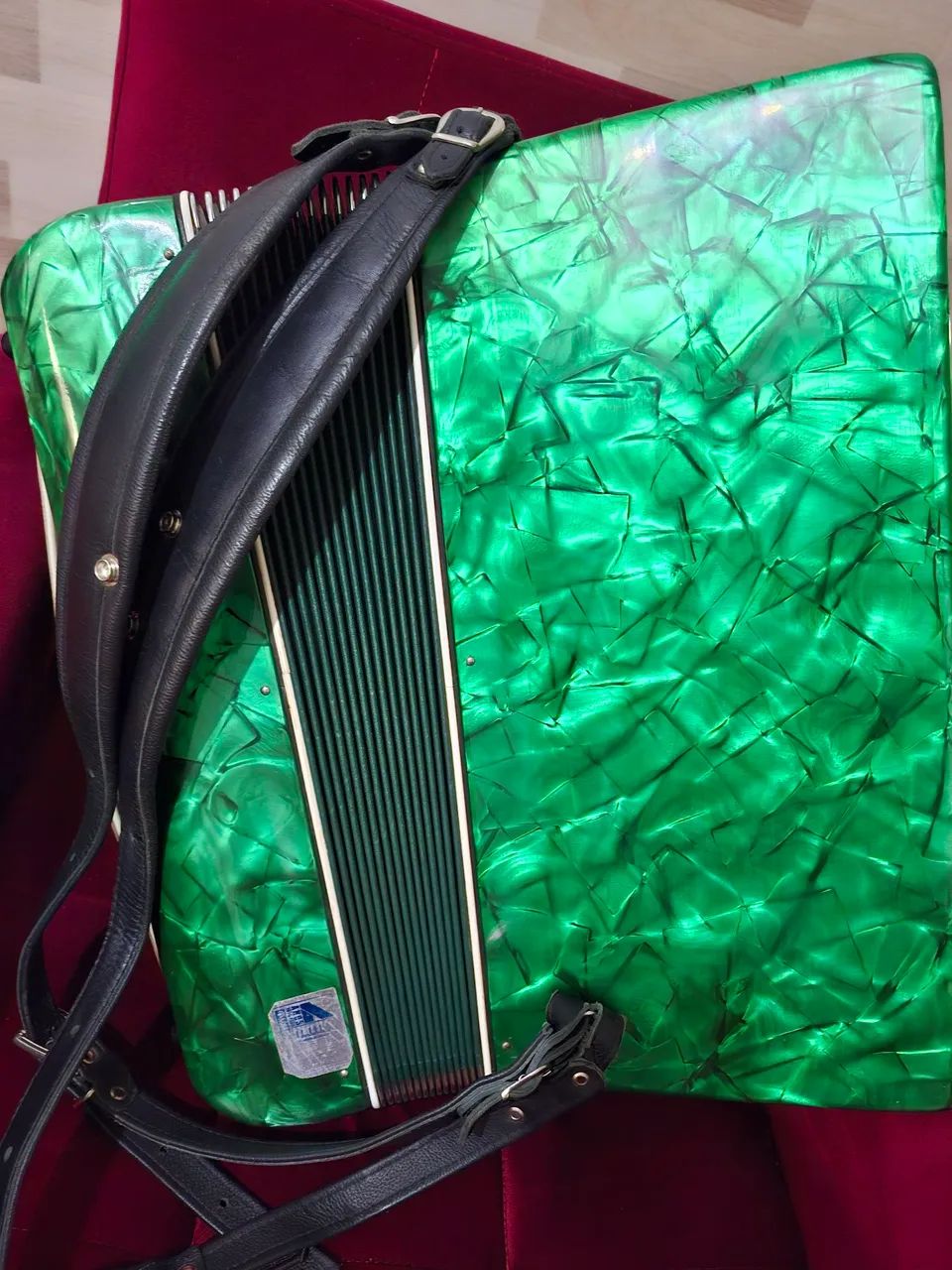 Acordeon 120 baixos veronese verde - Foto 3