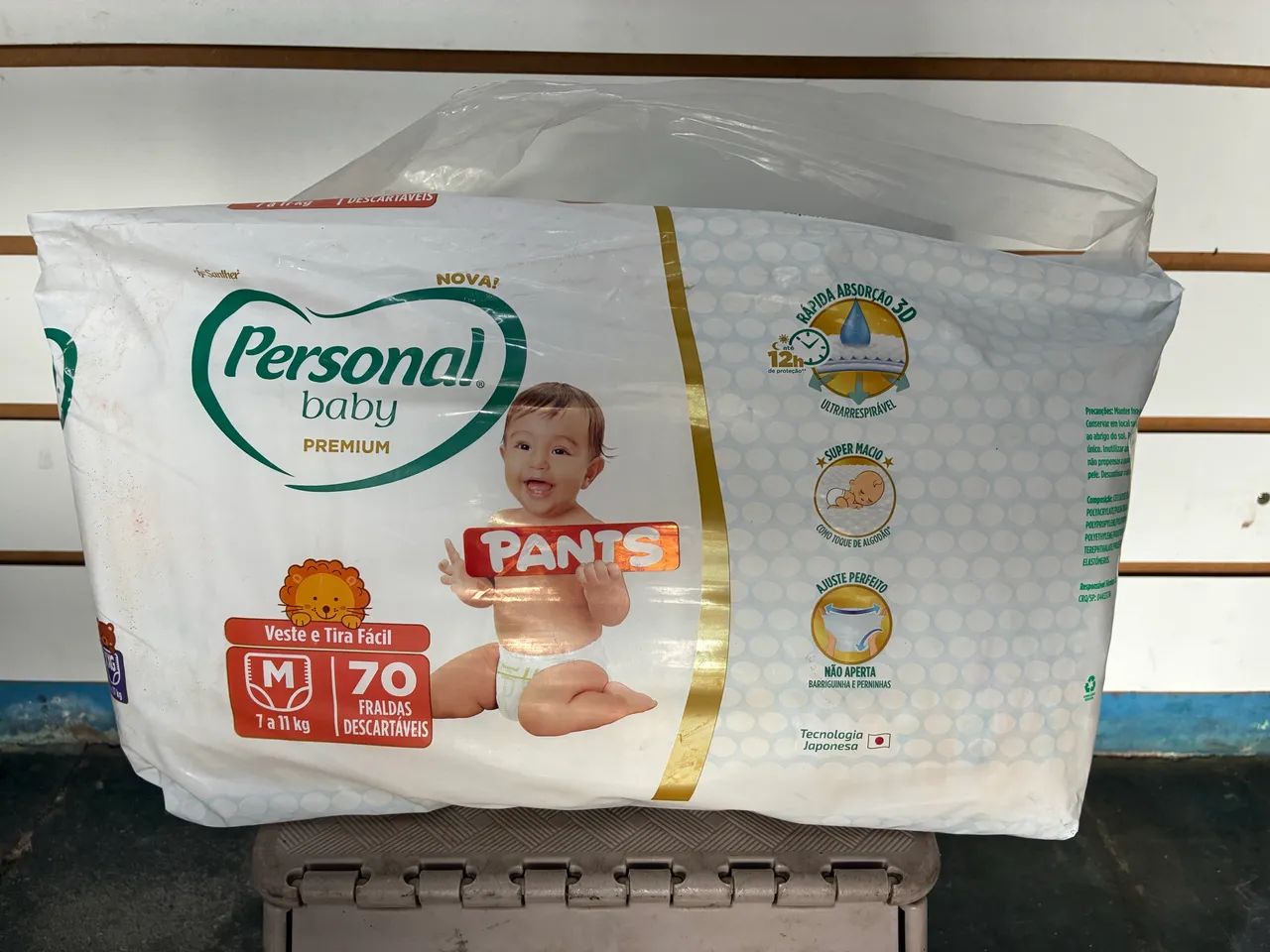 Fralda descartável bebê 