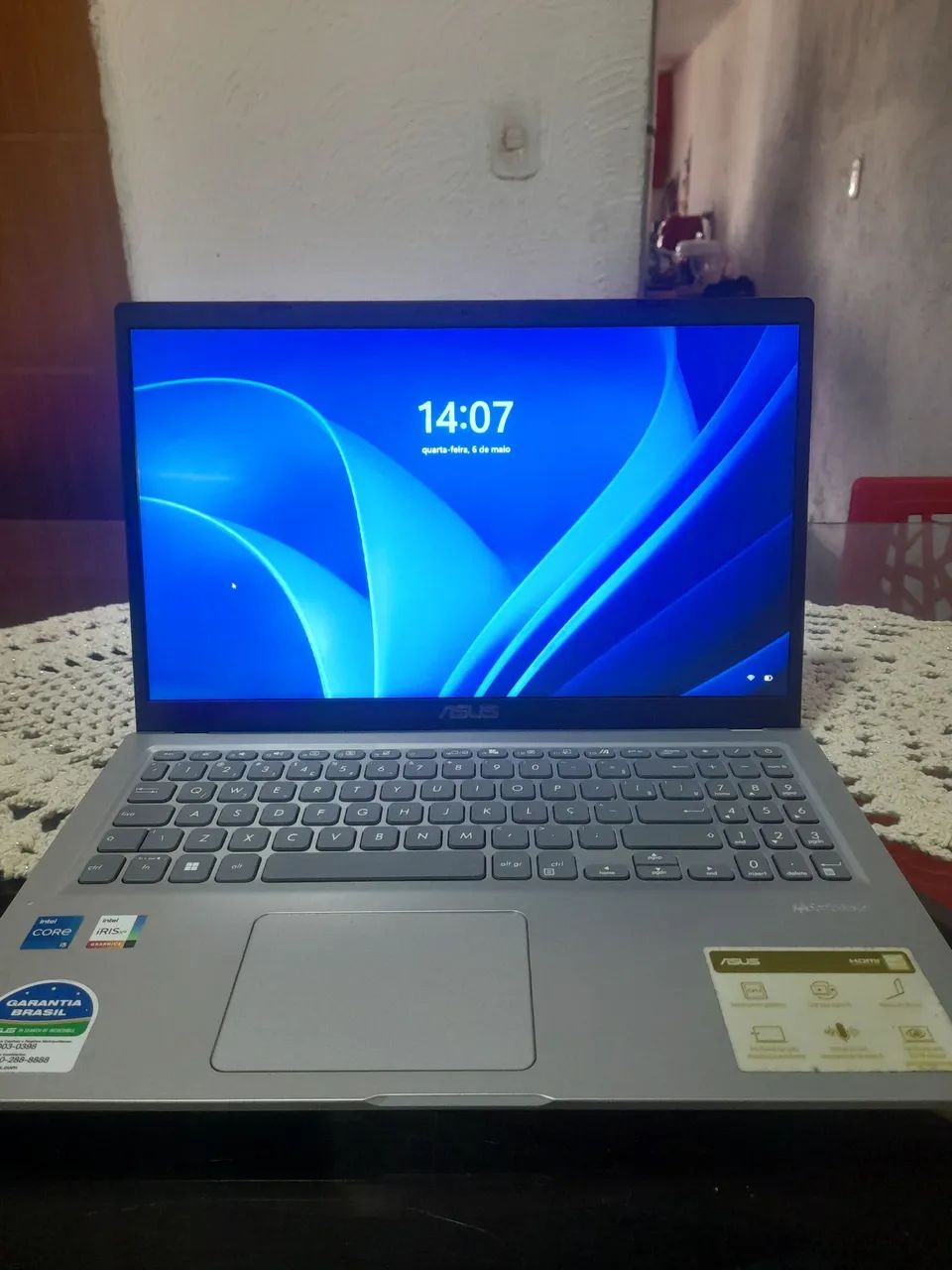 ASUS VivoBook i5 11ª Ger | Intel Iris Xe | 8GB RAM | SSD 256GB