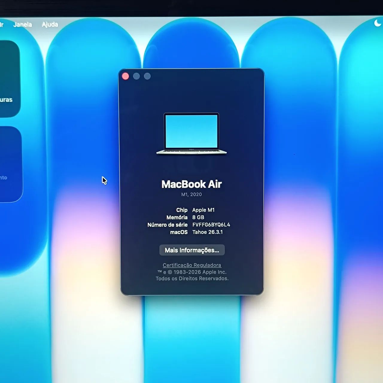 Macbook Air - M1 - SSD Nvmie - Tela Retina 2.5k - Foto 5